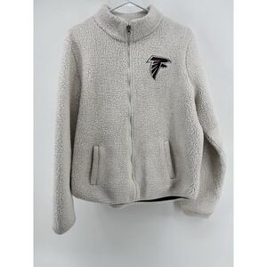 Fanatics Pro Line Atlanta Falcons Women's  sherpa fleece full zip Size L